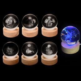 36 Bulk 3d Crystal Ball Light 6cm 36s
