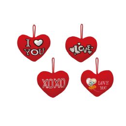 48 Bulk 6.6" V-Day Red Heart Astd Dsgn
