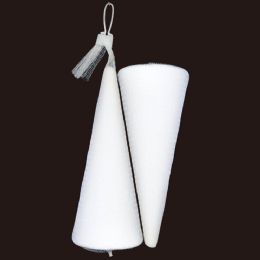96 Bulk 2-Piece 6" Foam Cone