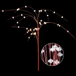 60 Bulk #91714red 32" Crystal Spray Red