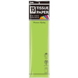72 Bulk 15ct Ltissue Paper Lime 72s 20x20-inch