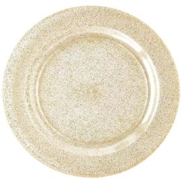 48 Bulk 7.5"/6ct Glitter Plate 48s