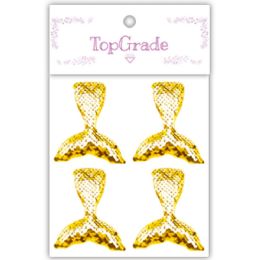 12 Bulk Sequin Mermaid Gold