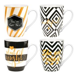 48 Bulk Ceramic Mug Astd Dsgn 12oz/48s