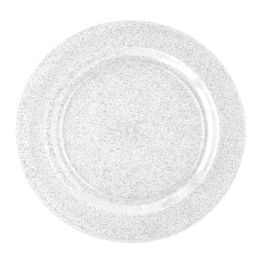 48 Bulk 7.5"/6ct Glitter Plate 48s