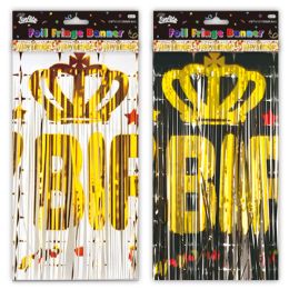 24 Bulk B'day Fringe Banner 1.8*28.5cm