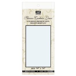 48 Bulk 2052cl Shower Curtain Clear 48 70x72 W/magnets