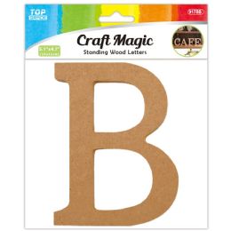 12 Bulk Wooden Letter"b" 13x12x1.2cm