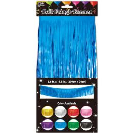 24 Bulk Foil Fringe Banner 6.6ftx11.8in
