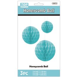 24 Bulk 3pc Honeycomb Ball 4-inch/6-inch/8-inch Tiffany