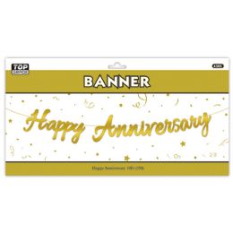 24 Bulk "happy Anniversary" Banner