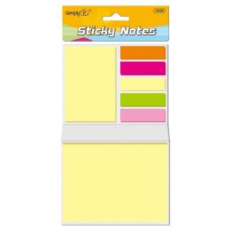 48 Bulk 220ct Neon SticK-On Booklet 48