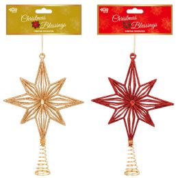 36 Bulk 18cm X'mas Tree Topper