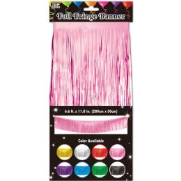 24 Bulk Foil Fringe Banner 6.6ftx11.8in