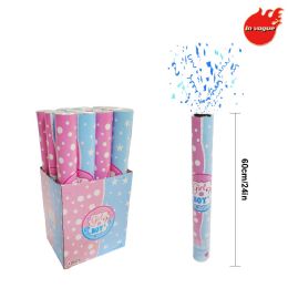 48 Bulk Party Popper/blue 60cm 48s