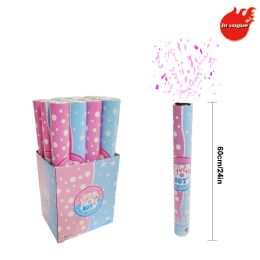 48 Bulk Party Popper/pink 60cm 48s