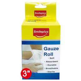 96 Bulk 3-inch Gauze Roll