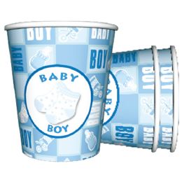 48 Bulk 9oz/8ct Paper Cup Boy 48's