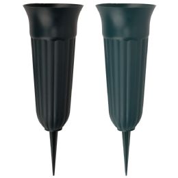 48 Bulk #02751 Cemetery Spike Vase 48s 12-inch 4.5x12-inch
