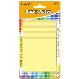 48 Bulk 200ct SticK-IT-On Notes 48s 3x3-inch Yellow