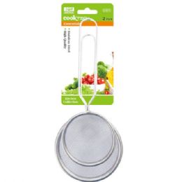 48 Bulk 2pc Strainer W/handle 48s