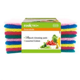 48 Bulk #01019 10pc Scouring Pads 48s