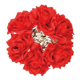 12 Bulk Candle Ring/red 26cm