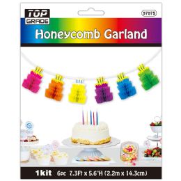 24 Bulk 97075 7.3ft Honeycomb Garland