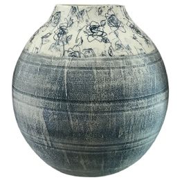 8 Bulk Ceramic Vase 7.5hx7.5-inch/8s No Return No Exchange