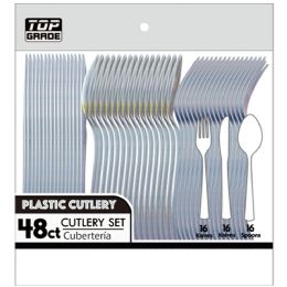 48 Bulk #01311sl 48ct Cutlery Sil 48s