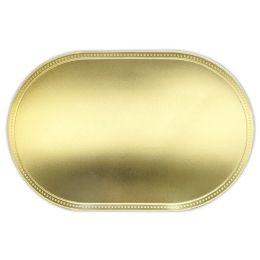 24 Bulk Placemat Oval 12x18-inch gd