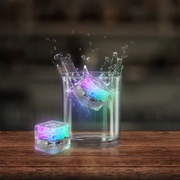 48 Bulk Rainbow LiquiD-Activated Led Ice Cubes