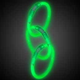 210 Bulk Green Glow Bracelets