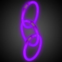 210 Bulk Purple Glow Bracelets
