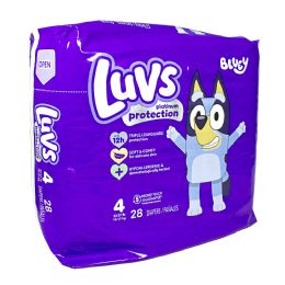 8 Bulk Luvs Diapers Size 4 - 28 ct