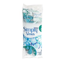 40 Bulk Gillette Simply Venus Disposable Razors - 3's