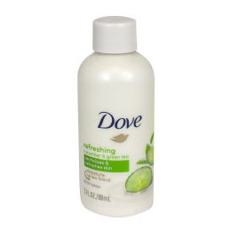 48 Bulk Dove Body Cucumber & Green Tea Moisture Body Wash - 3 Oz.