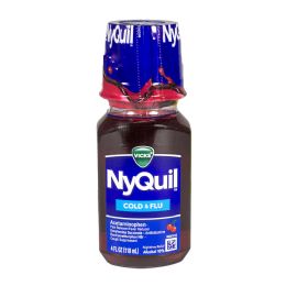 16 Bulk Travel Size Nyquil Cold & FlU- 4 Oz.