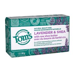 12 Bulk Tom's Of Maine Lavender & Shea Beauty Bar 5 oz
