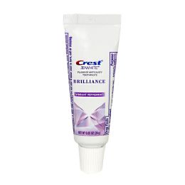 144 Bulk Travel Size Crest 3d White Brilliance Toothpaste - 0.85 Oz. Unboxed
