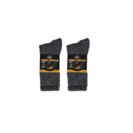 72 Bulk Men's Light Gray Thermal Insulated Socks