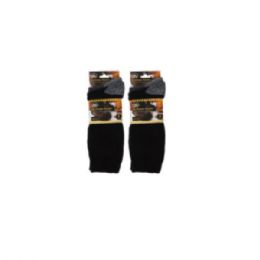72 Bulk Black Thermal Work Socks