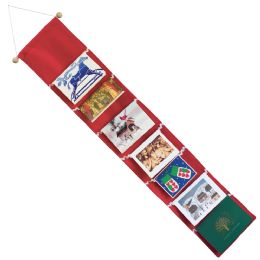 36 Bulk Christmas Red Card Organizer