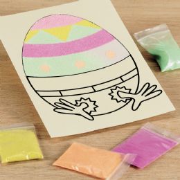 48 Bulk Easter Fun Sand Art 