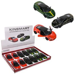 144 Bulk 5" Diecast Pull Back Lotus Emira Heritage 12ct