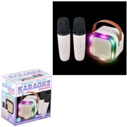 24 Bulk Wireless Karaoke Dual Mic Speaker