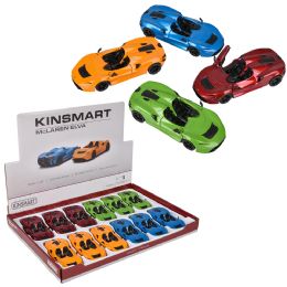 144 Bulk 5" Diecast Pull Back Mclaren Elva 12ct