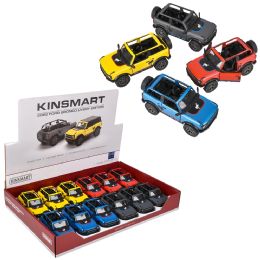 144 Bulk 5" Diecast 2022 Ford Bronco Open Top Print 12ct