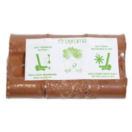 48 Bulk Deroma Planter Feet Terra Cotta 3pk