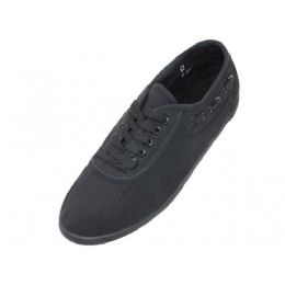 30 Bulk Women's Crissy LacE-Up Canvas Shoes